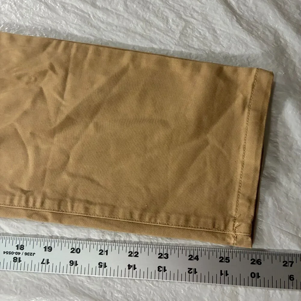 UNDER 510 Khaki Chino Pants Size 30x26 (32x26) Cotton Lycra Stretch Fit Men's